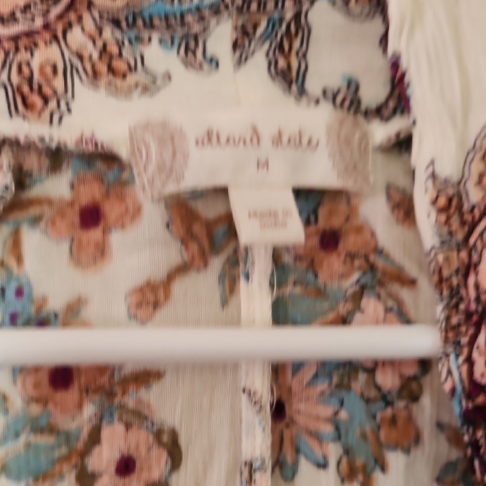 Altar'd State Floral Patterned Blouse - image 4